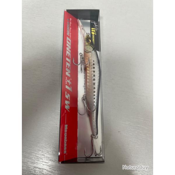 !! Ope -45%!! LEURRE MEGABASS VISION ONETEN LBO SW 115mm col gg akahara iwashi