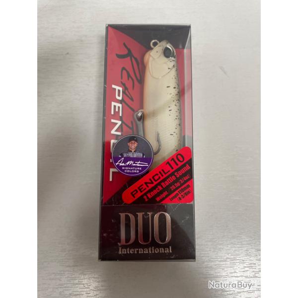 !! Ope -45%!! LEURRE DUO REALIS PENCIL 110 20.5gr col t-bone ob