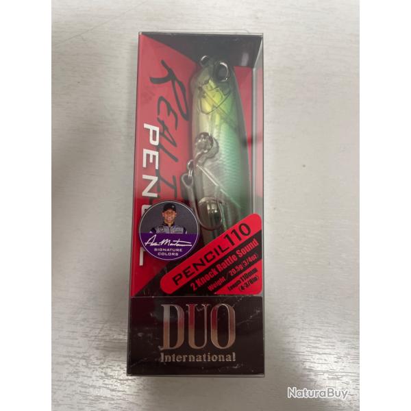 !! Ope -45%!! LEURRE DUO REALIS PENCIL 110 20.5gr col natural Shad