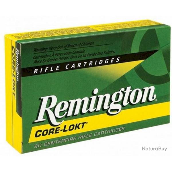 Munitions Remington Cal.30-30 Core Lokt HP 170gr par 20