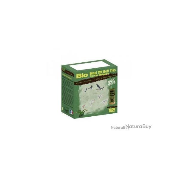 CARTOUCHE JOCKER BIO STEEL 29 SOFT TRIO bourre bio calibre 12/70 29g n�4/6/8A x25