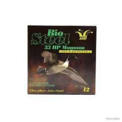 Cartouches JOCKER BIO STEEL 33HP calibre 12 76 33g bourre bio acier x25