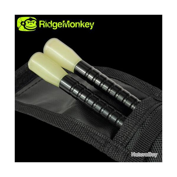 Piquet Ridgemonkey Nite Glo Wrap Sticks (par 2)