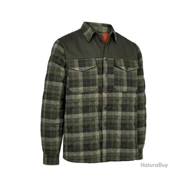 Surchemise DEERHUNTER matelass�e Elbert - Kaki