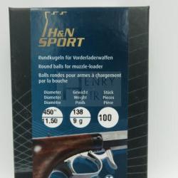 100 BALLES HN .450 RONDE