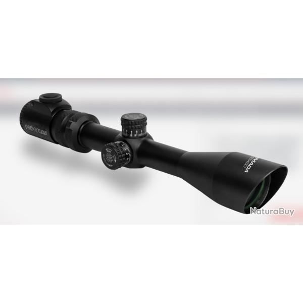 LUNETTE KONUS ARMADA 6-24X56 RET FINE CROSSHAIR LUMINEUX ROUGE-BLEU