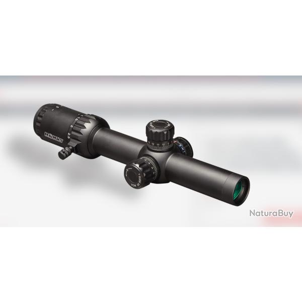 LUNETTE KONUS EVENT 1-10X24 RET GRAVE CIRCLE DOT LUMINEUX ROUGE-BLEU