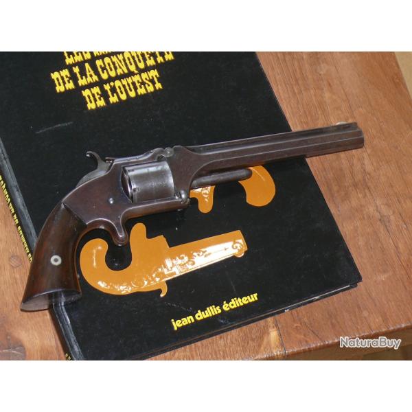 revolver Smith & Wesson n2 Old Model Army, six coups, calibre 32 canon 6  pouces