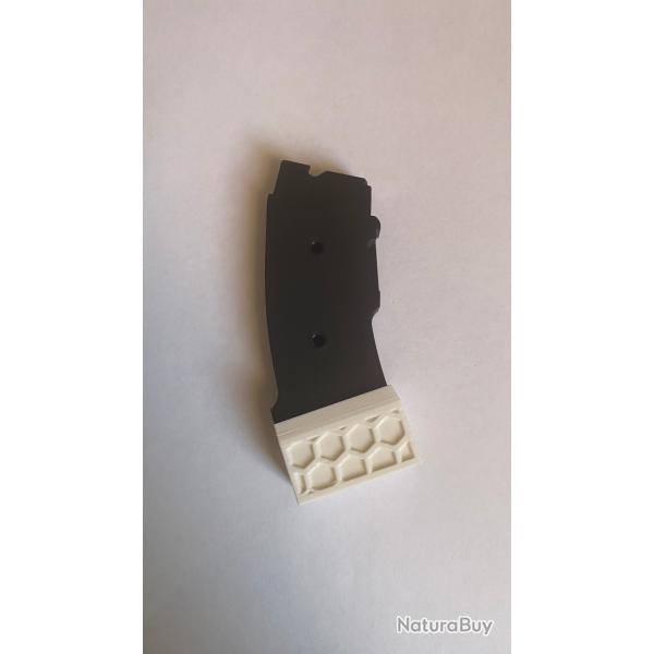 Talon de chargeur CZ455 CZ457 mod�le TCZ-Hexa (base pad) Blanc