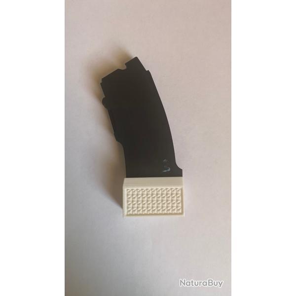 Talon de chargeur CZ455 CZ457 Mod�le TCZ-TriFull (base pad) Blanc