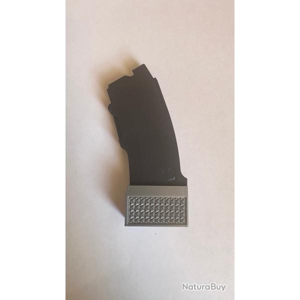 Talon de chargeur CZ455 CZ457 Mod�le TCZ-TriFull (base pad) Gris