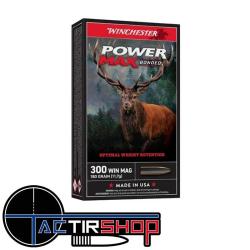 Munitions Winchester Power Max Bonded 300 Win Mag 180gr Boite 20