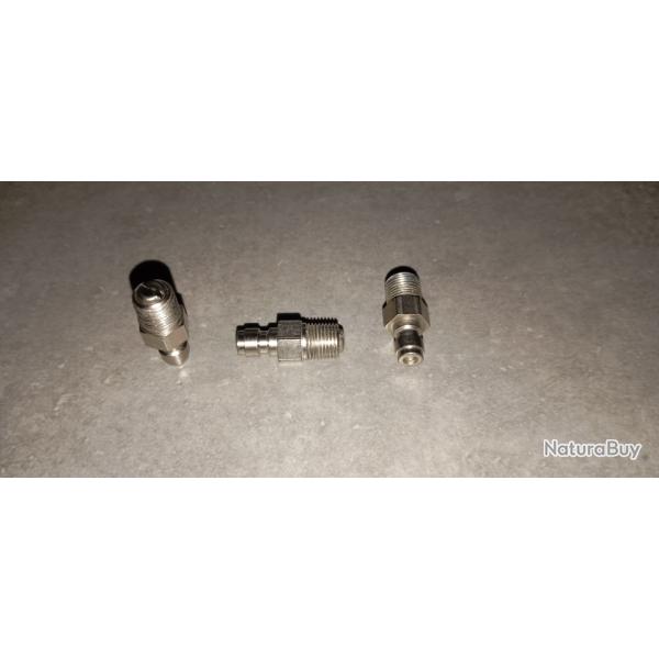 raccord 8mm haute pression preset bouteille paintball