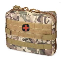 Grande sacoche tactique de secours treillis - Livraison gratuite