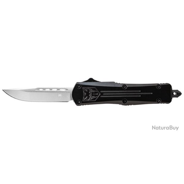 Couteau Boker Medium FS-3 OTF Black - Lame 76mm - Manche Aluminium - Clip