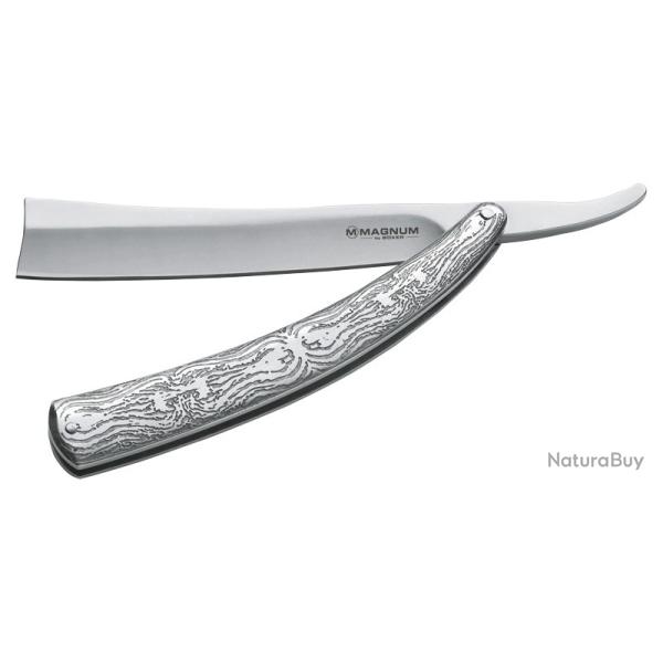 Couteau Boker Fleet Street Razor - Lame 123mm - Manche Acier