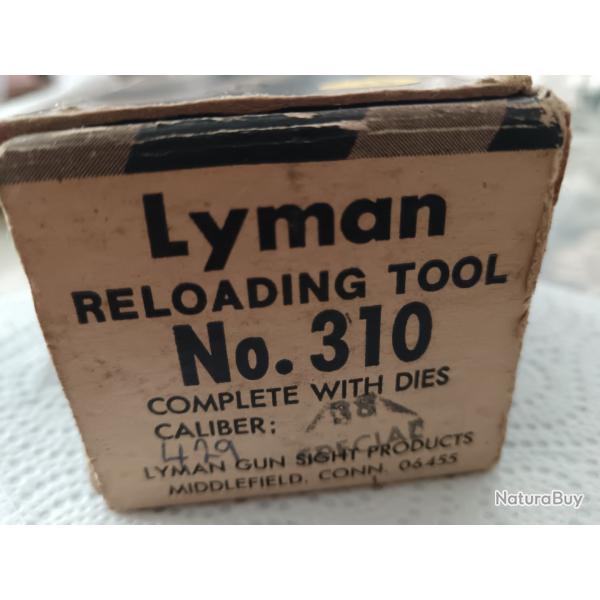 Pince Lyman cal 38 neuve