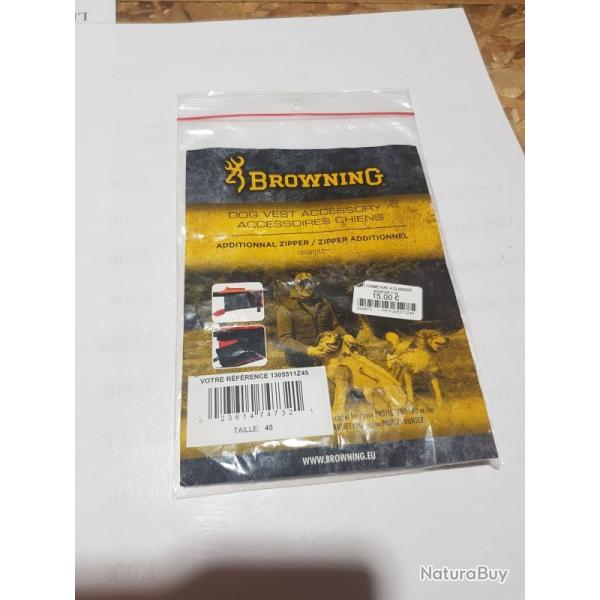 kit fermeture additionnel zip t.45