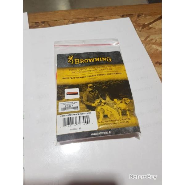 kit rabat dorsal gilet t.55 browning