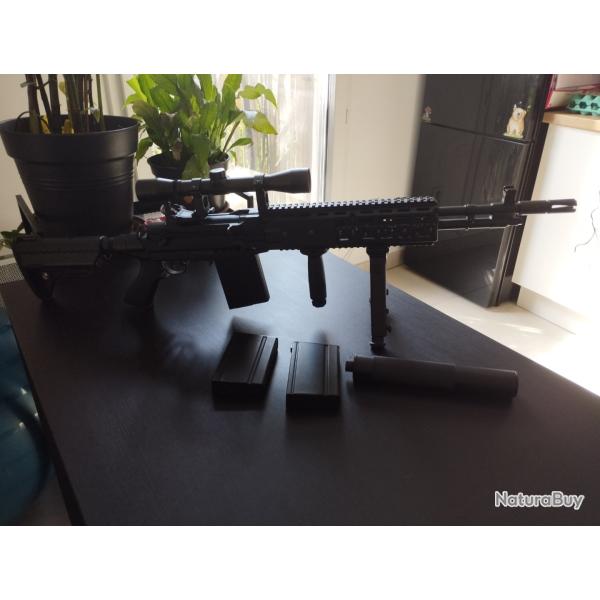 m14 ebr cyma aeg + housse