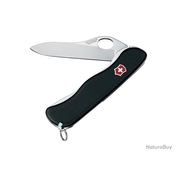 Couteau suisse VICTORINOX sentinel one hand clip noir