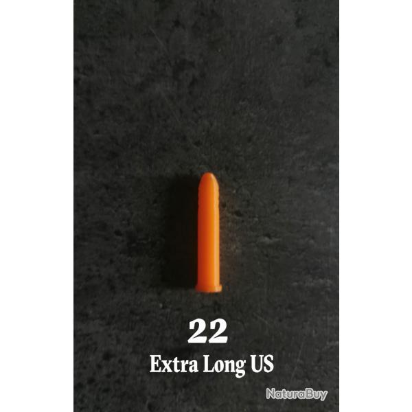 Douille Amortisseur, tir  sec 22 Extra Long US Rimfire