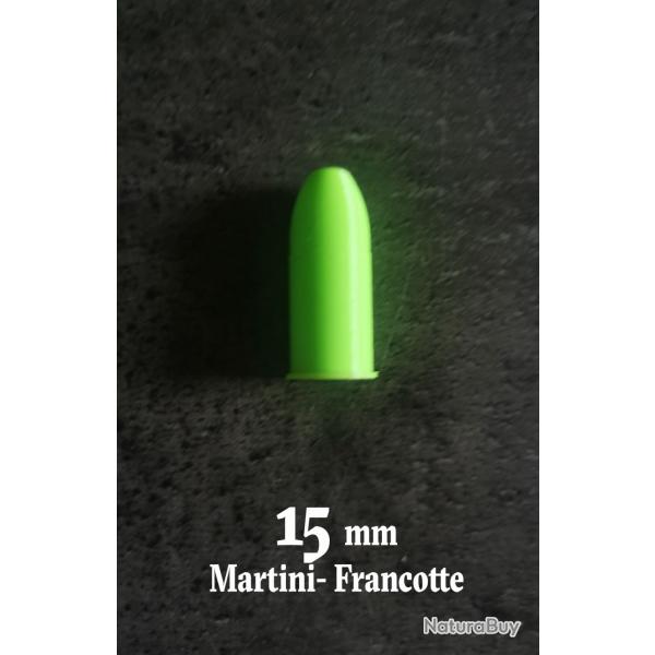 Douilles Amortisseur, tir  sec 15mm Martini-Francotte