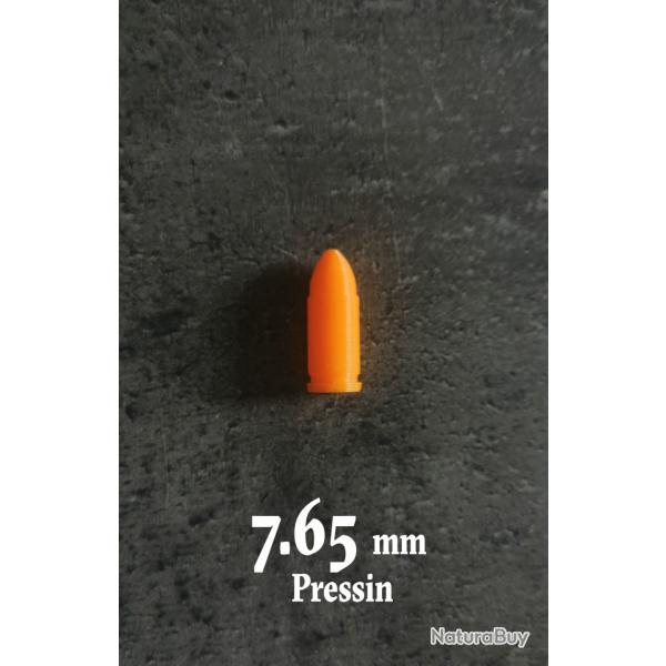 Lot de 2 Douilles Amortisseur, tir  sec 7.65 mm Pressin
