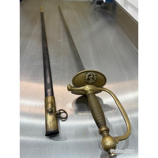 �P�E D'OFFICIER SUBALTERNE DU SERVICE DE SANT�, mod�le 1872, Troisi�me R�publique