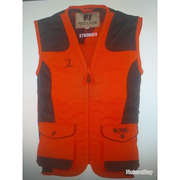 Gilet traque enfant stronger percussion