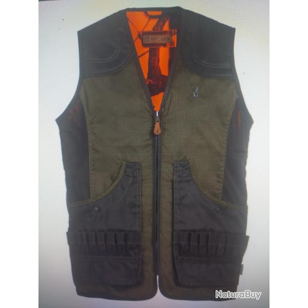 Gilet de chasse savane r�versible Ghost camo percussion