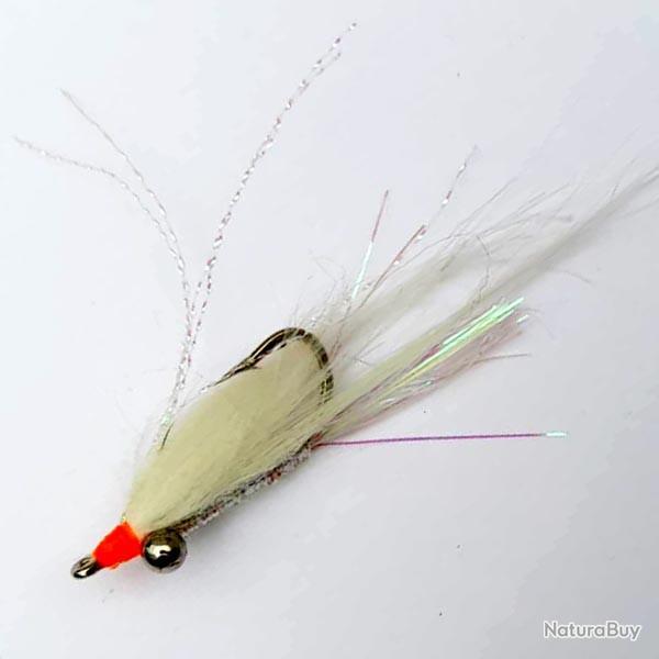 Teaser Crazy Shrimp Teaz 1/0 Blanc