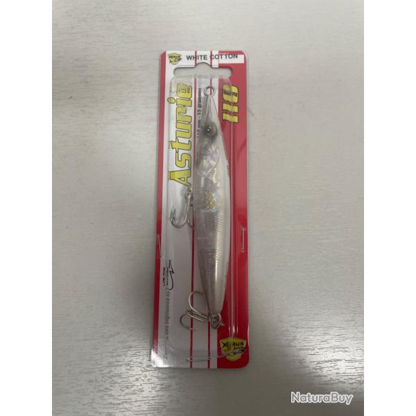 !! Ope -45%!! LEURRE XORUS ASTURIE 110 15gr col White Cotton