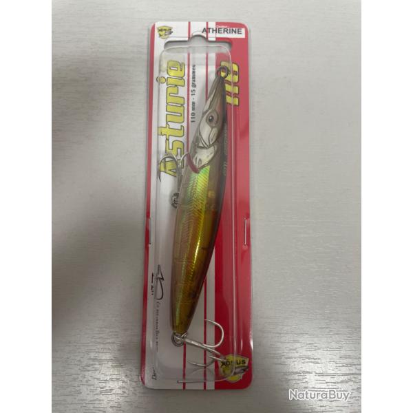 !! Ope -45%!! LEURRE XORUS ASTURIE 110 15gr col atherine