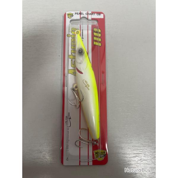 !! Ope -45%!! LEURRE XORUS ASTURIE 110 15gr col Pael chart ob