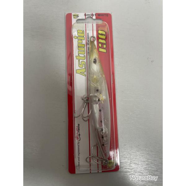 !! Ope -45%!! LEURRE XORUS ASTURIE 130 27gr col GHOST White