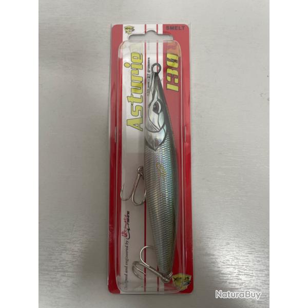 !! Ope -45%!! LEURRE XORUS ASTURIE 130 27gr col Smelt