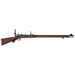 Fusil Springfield Trapdoor long range avec Dioptre 45-70
