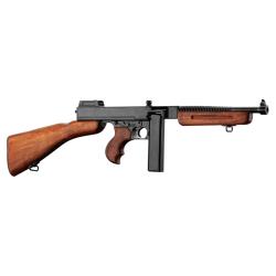 R&eacute;plique d&eacute;corative Denix de la mitraillette Thomson M1928 - Chargeur droit