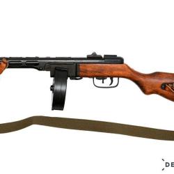 R&eacute;plique d&eacute;corative Denix pistolet mitrailleur Russe PPSH-41
