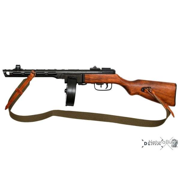 R�plique d�corative Denix pistolet mitrailleur Russe PPSH-41