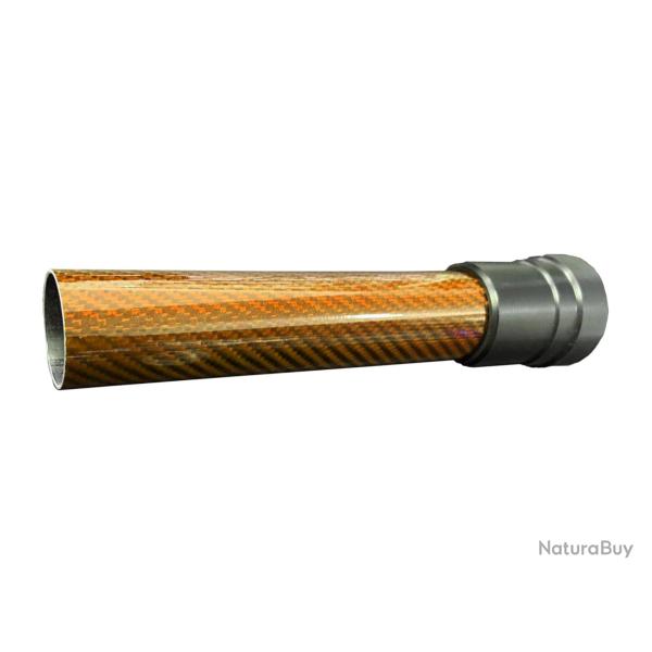 Monk Custom CANNON carbone pour M4 Airsoft Orange 7"