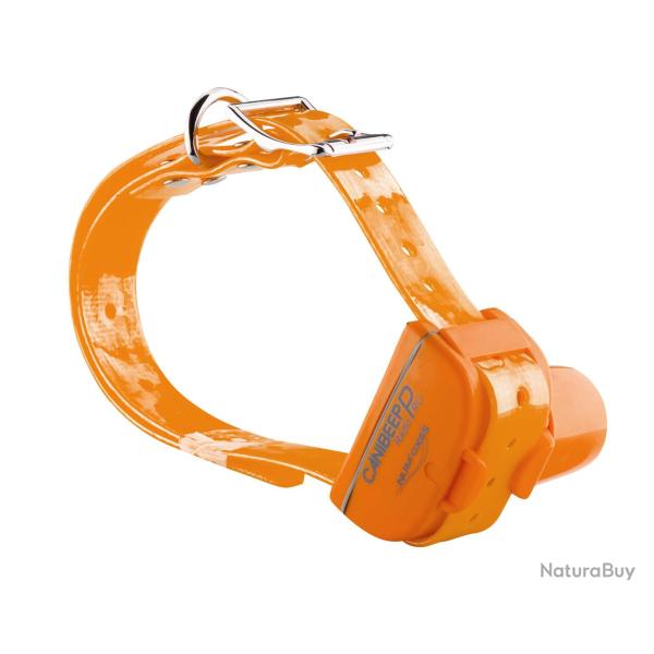 Collier de rep�rage sonore NUM'AXES Canibeep Radio Pro Collier Radio Pro orange seul