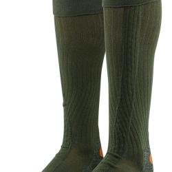 Chaussettes chauffantes Heat STOCK 4.1 TOE CAP et pack batteries - Lenz Lenz 4.1 Green P35/38