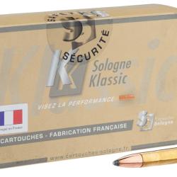 Sologne 9.3 x 74 R 285gr Nosler Partition