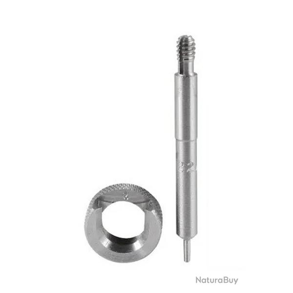 Lee Precision - Jauge de longueur de douille et support de douille 9 mm Mak