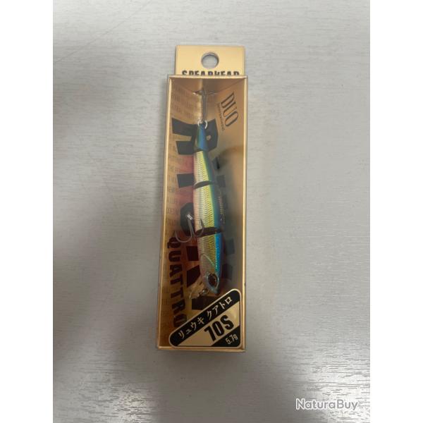 !! Ope -45%!! LEURRE DUO RYUKI QUATTRO 70s 5.7gr col BLUE black