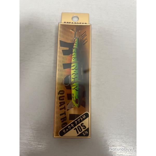 !! Ope -45%!! LEURRE DUO RYUKI QUATTRO 70s 5.7gr col MAT TIGER
