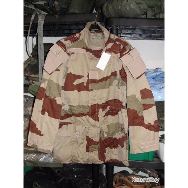 Veste Flin camouflage dsert Daguet T4 S2 chevron RipStop Arme Franaise neuve
