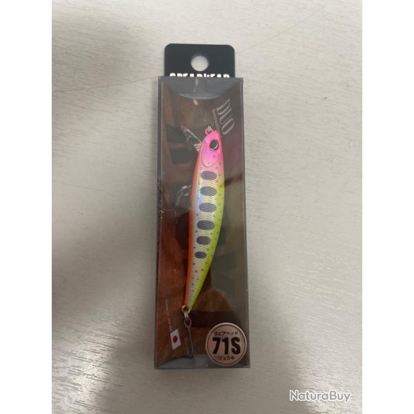 !! Ope -45%!! LEURRE DUO RYUKI 71s 10gr col pink clown yamame